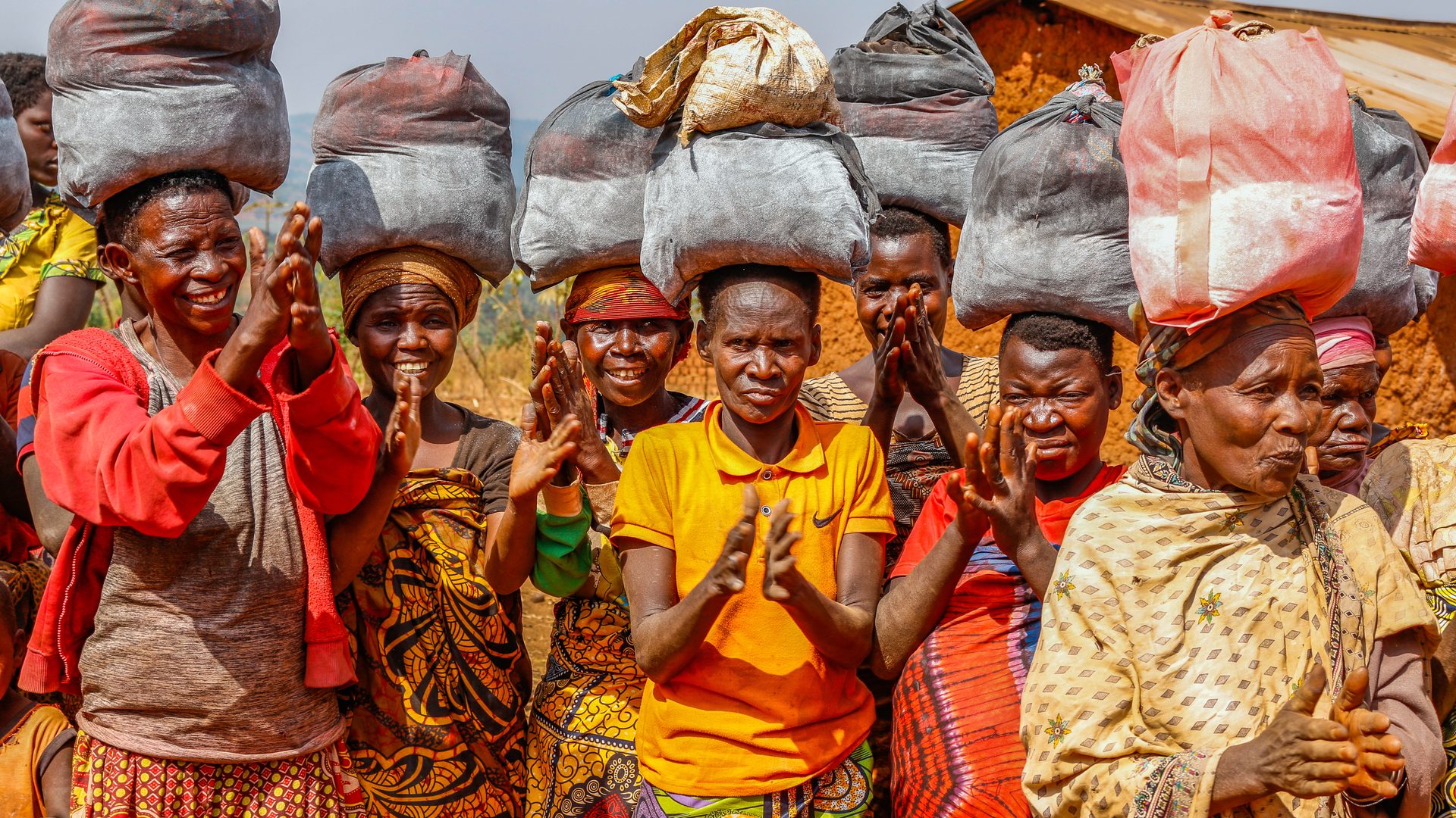 Burundian women at Mount Hope, Burundi, Africa